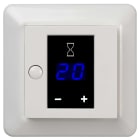 ELKO - RS16 display tidsbryter 16A Polarhvit