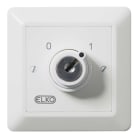 ELKO - RS16 / dreiebryter låsbar VI Polarhvit