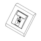 Centex - Vegguttak Cat6A 1P FTP 45x45m