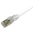 Commscope - Patchenor RJ45-RJ45 Kat6A GigaSPEED SYSTIMAX 5,9mm OD S/FTP LSZH. Nøyaktig lengde 19 fot. Hvit