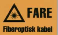 Centex - Merke Fare fiberoptisk kabel