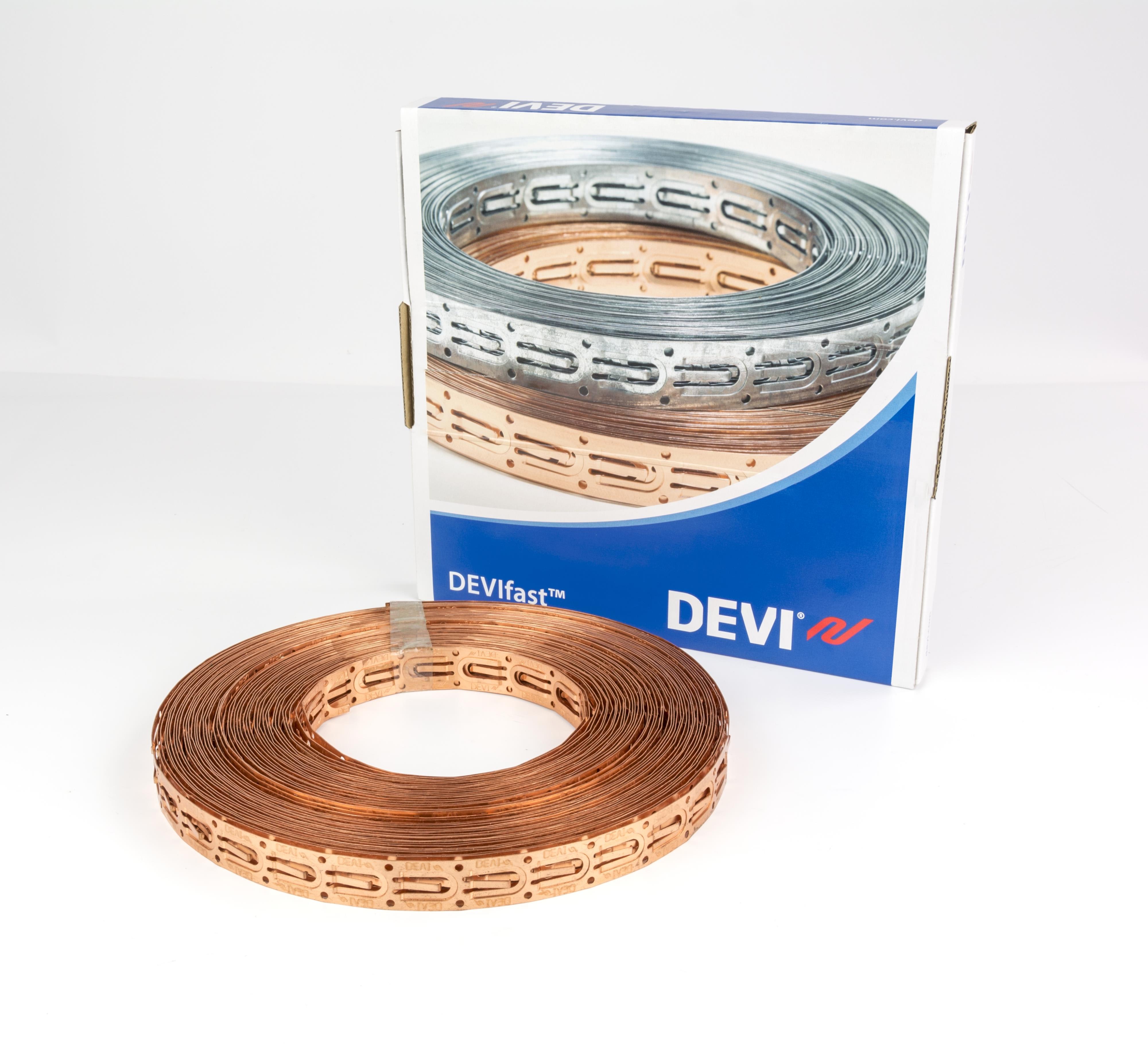 DEVI - DEVIFast leggebånd kobber 25m