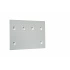 ABB Electrification - FF 900 Perforert montasjeplate for fri bestykning bxh 840X600, passer in i KO kabelskap