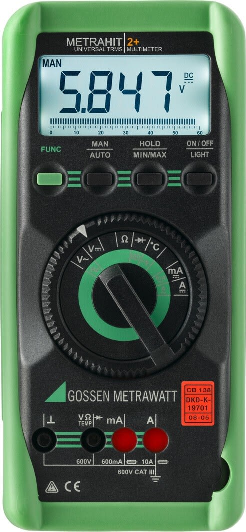 Gossen Metrawatt - ELIT METRAHIT 2+ i koffert