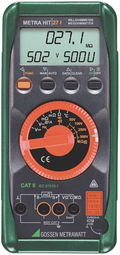 Gossen Metrawatt - ELIT METRAHit 27I Milliohm- I