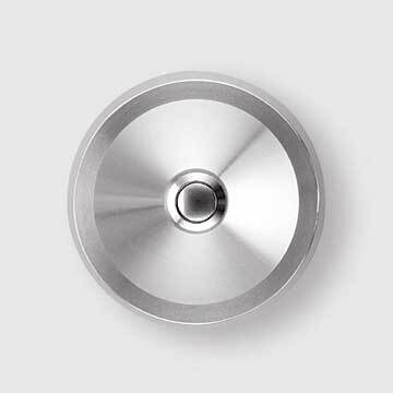 Friedland by Honeywell - D92 RINGEKNAPP RUND RUSTFRI STÅL PÅVEGG Friedland
