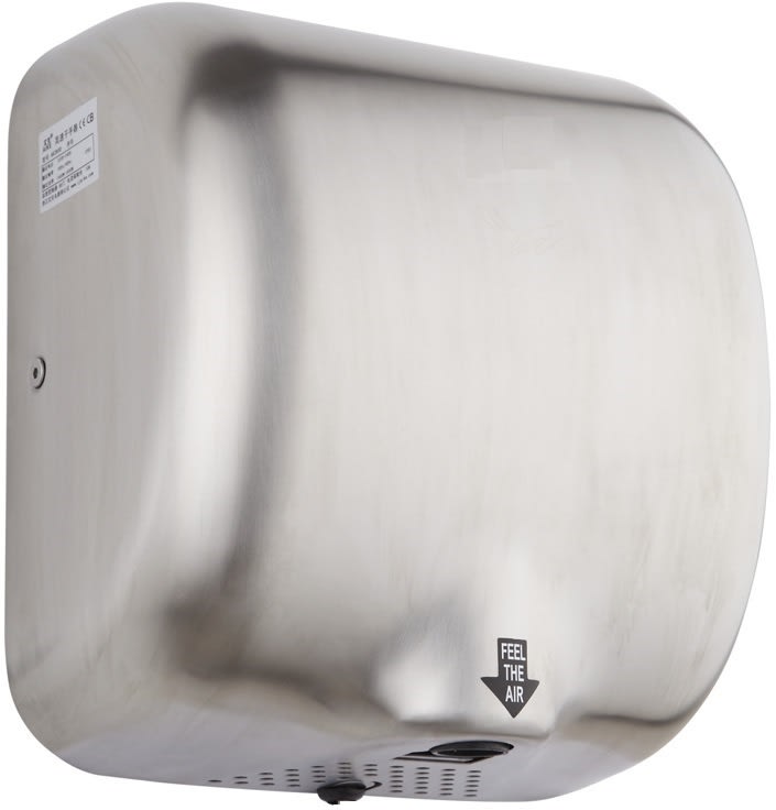 Wimpel AS - Håndtørker Wimpel Race 1500W IPX1 børstet stål