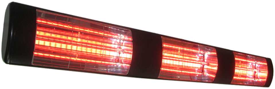 Wimpel AS - Terrassevarmer - Wimpel GO 4500W sort IP55
