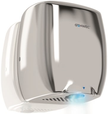 Wimpel AS - Håndtørker Wimpel GW E-Flow 900W IP22 krom