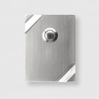 Friedland by Honeywell - FR.LAND D90 RUSTFRI STÅLK RINGENAPP PÅVEGG