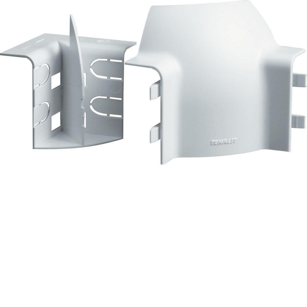 Hager - OVERGANG EK40040 - SL20056 Polarhvit