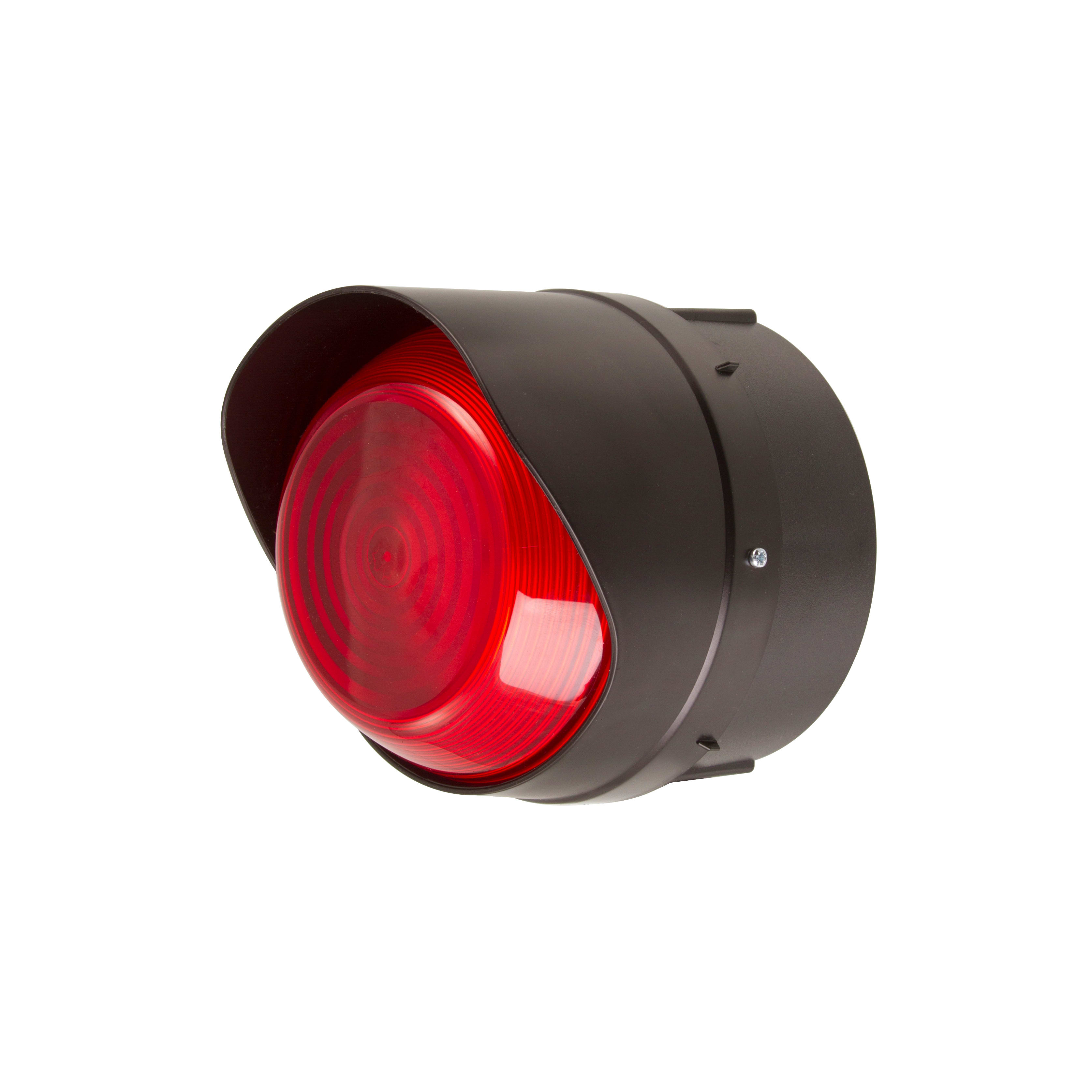 Moflash - MOFLASH TRAFIKKLYS SINGEL MOD 20-30vAc/Dc,120mA,rød,IP65