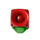 Klaxon - KLAXON NEXUS 120 SIR/BLINK 24VDC/1A, 120DB, GRØNN LED, IP66