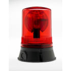 Moflash - KLAXON R401-14-02 ROTERENDE 24VDC/0.5A, RØD, 70W HALOGEN, IP
