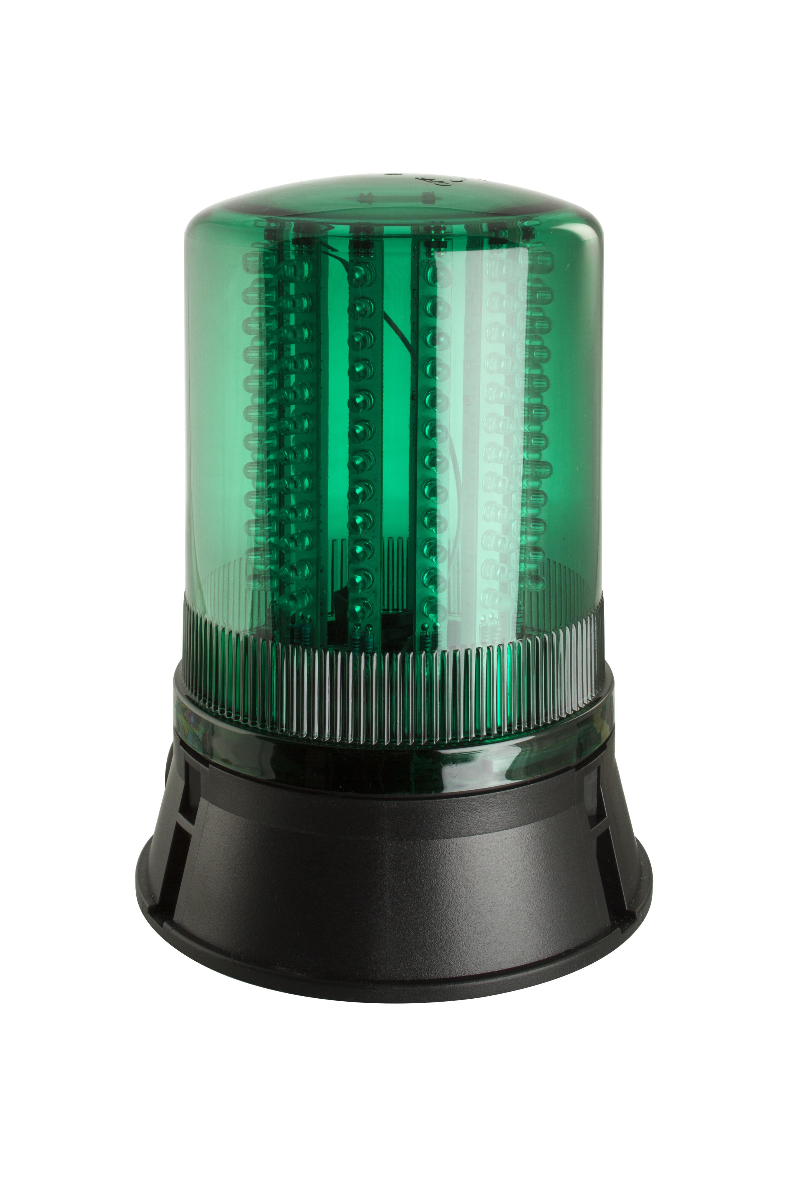 Moflash - MOFLASH ROTERENDE LYS LED401- 24vDc, 0,25-0,5A,grønn,IP65