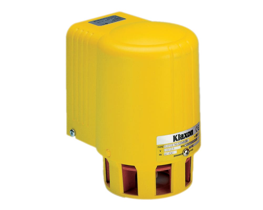 Klaxon - KLAXON SUPER M MOTORSIRENE 230VAC/DC/1A, 127DB, IP65