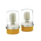 Moflash - MOFLASH OSL-04-32-02 230VAC/50mA, LED, 32CD, RØD, IP66