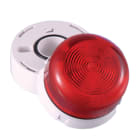 Klaxon - KLAXON FLASHGUARD B. LYS 230VAC/15MA, 3W, RØD, XENON, IP65