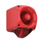 Klaxon - KLAXON NEXUS 110 SIR/BLITZ 230VAC/90MA,5J,RØD,110DB,IP66