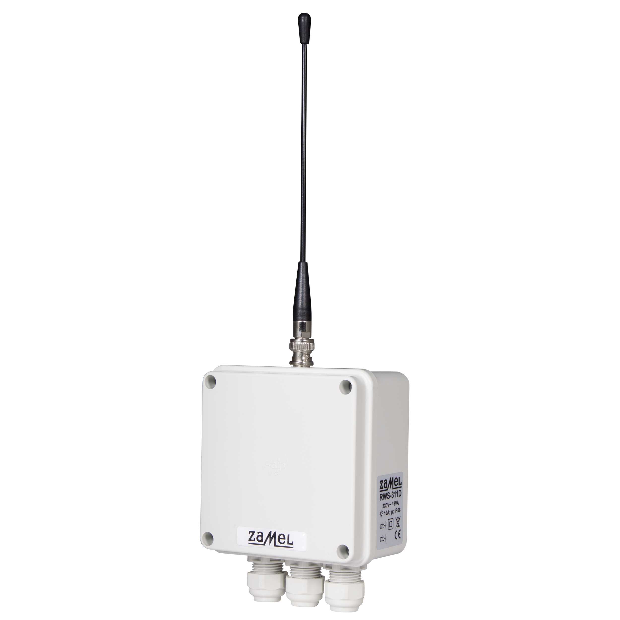 Zamel - Zamel RWS-311D 230vAc, 2 kanal, 230m, IP56, 2NO, 