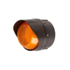 Moflash - MOFLASH TRAFIKKLYS SINGEL MOD 35-85vAc/Dc,76mA,orange,IP65