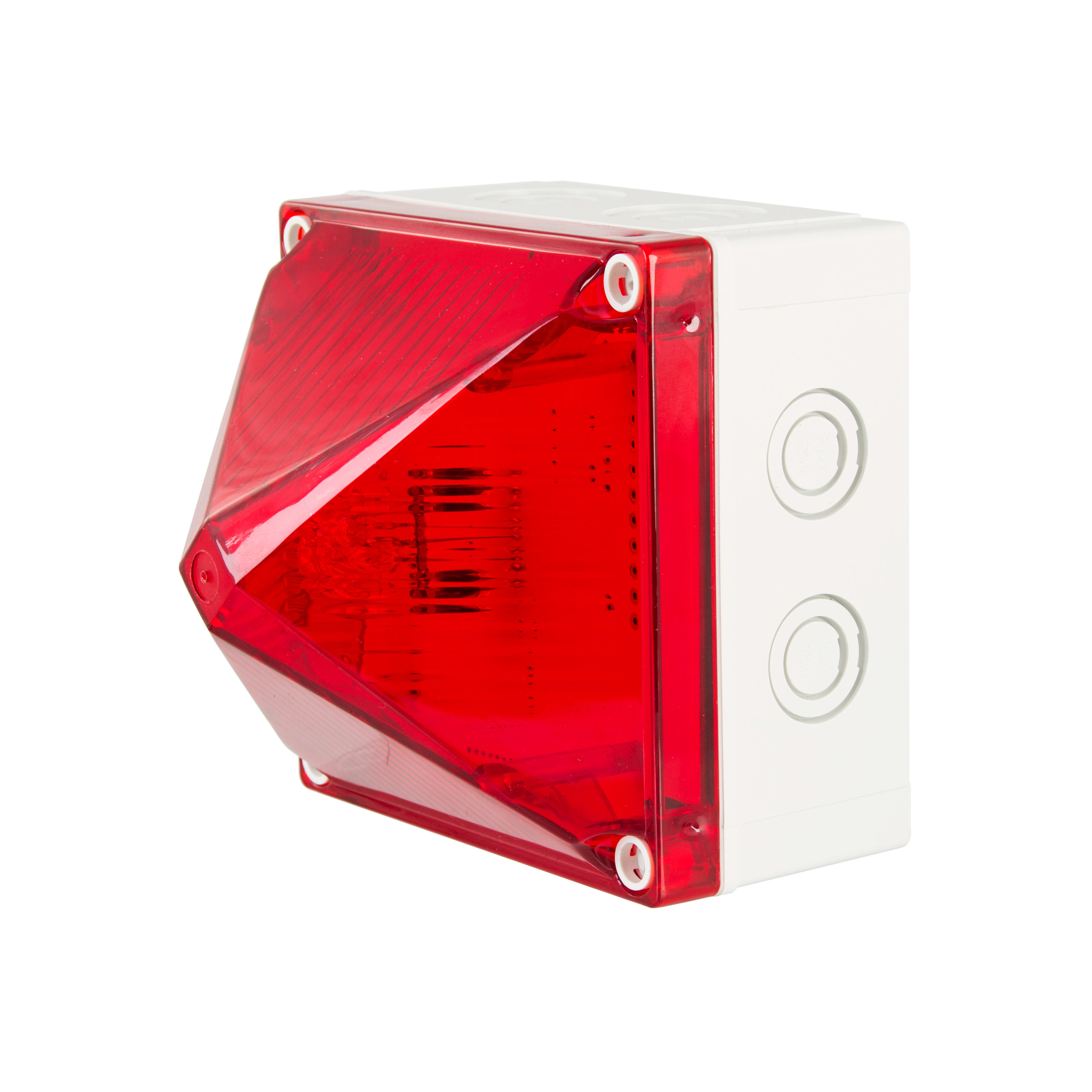 Moflash - MOFLASH SIGNALLYS XENON,  BLINK 230v, xenon, 15J, rød, IP67