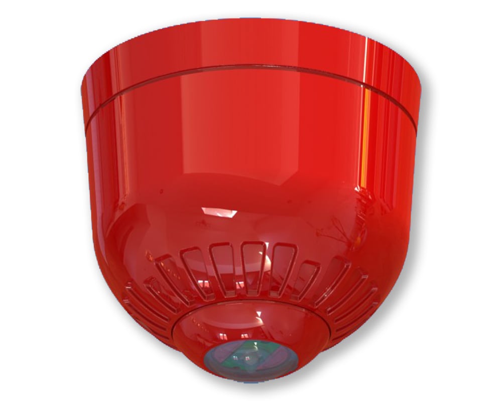 Klaxon - KLAXON SONOS LED BLINK (TAK) 17-60VDC/20mA, Hvit LED, IP34