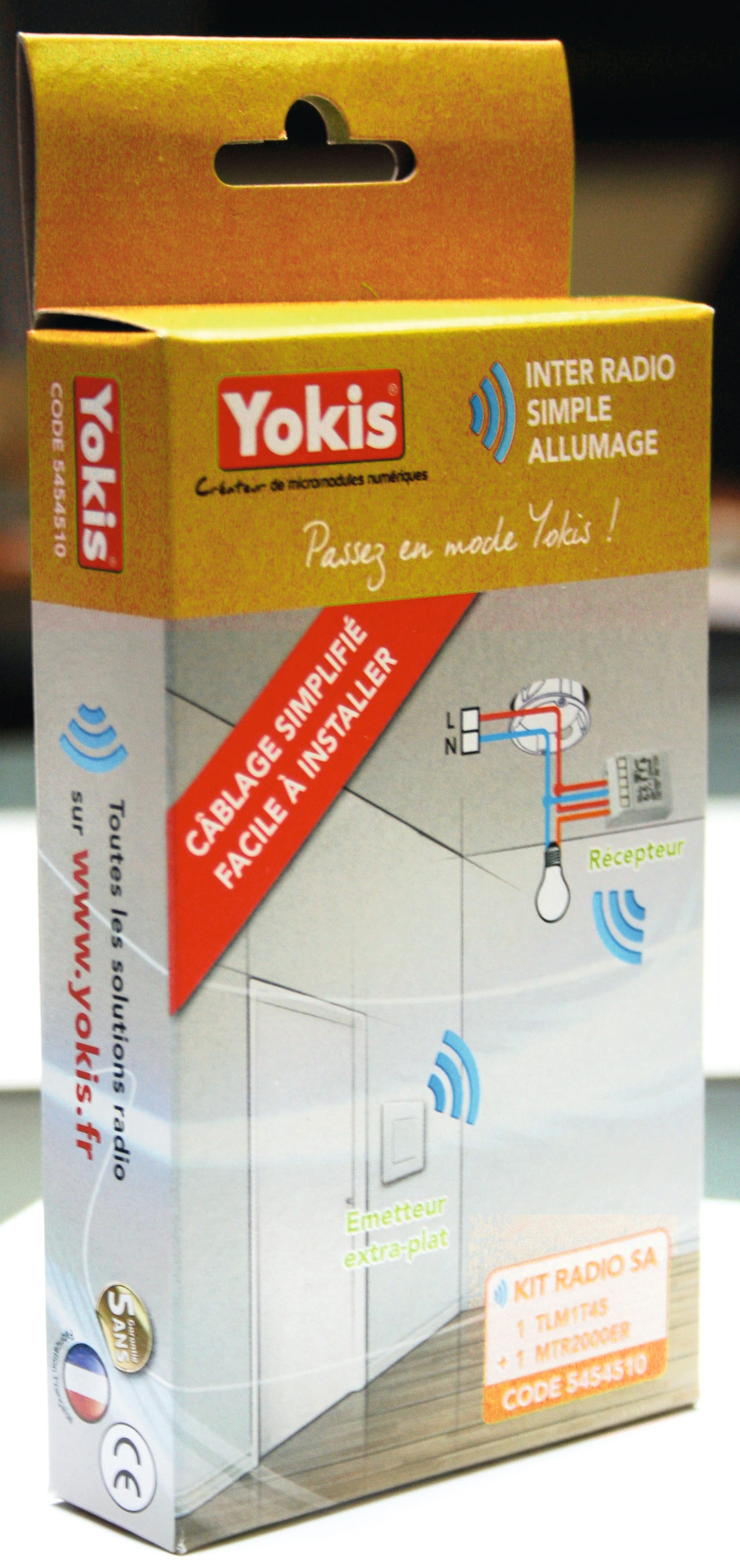 Yokis - SA Radio Kit bryter/aktuator