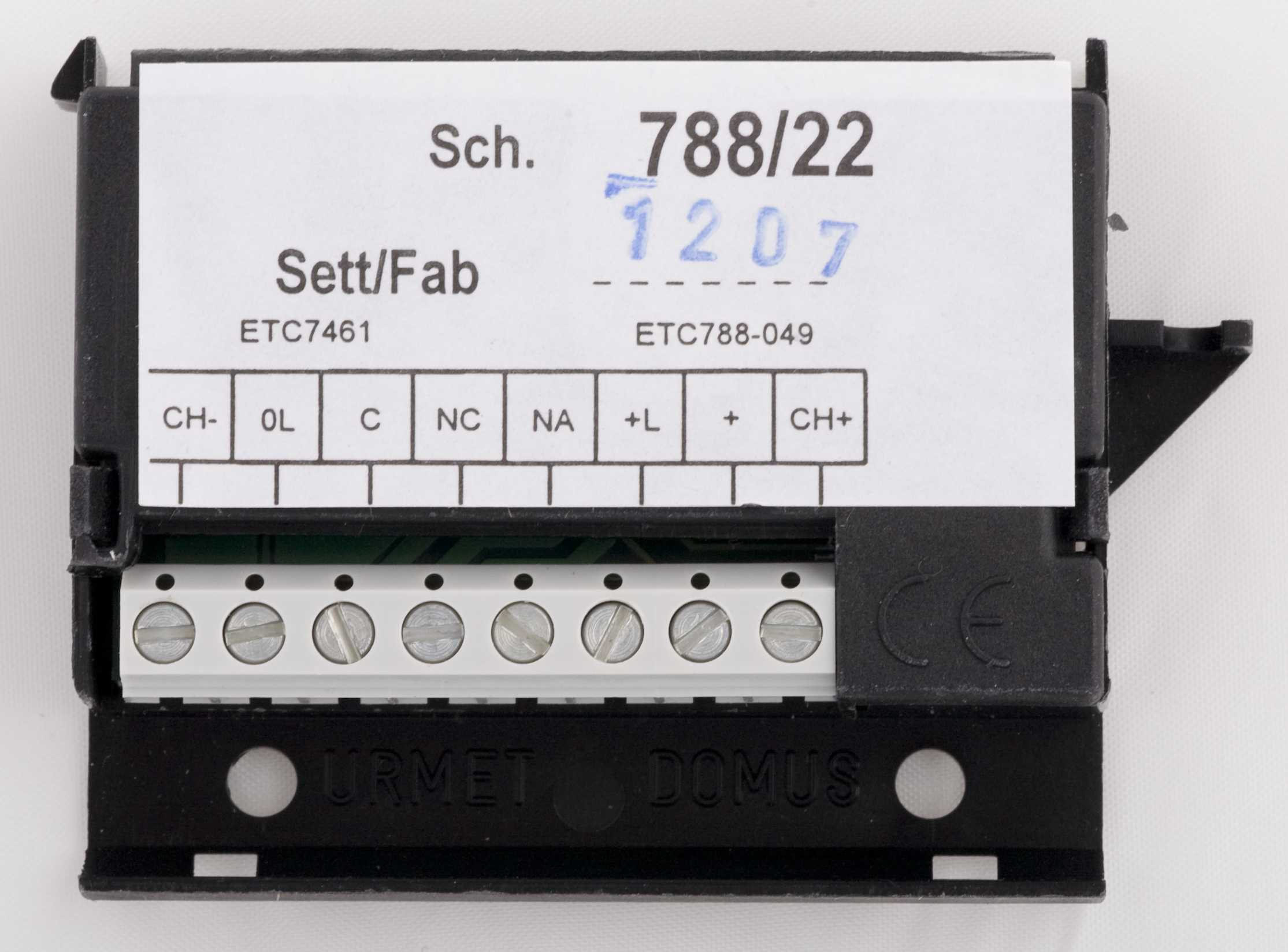 Urmet - Pot fritt rele for Urmet systemer