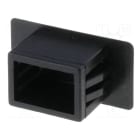 Centex - Blindplugg SC. H=16mm. Sort