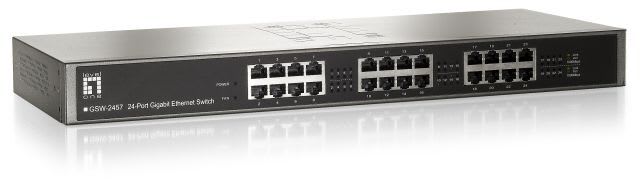 LevelOne - GSW-2457 SWITCH 24X10/100/1000  LEVELONE