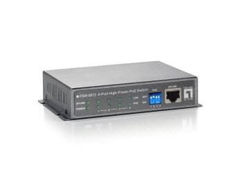 LevelOne - LevelOne FSW-0513 4-port High Power PoE + 1-por