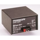 Mascot - 8937 AC/DC Kraftaggregat Sekundær-switch 5-24VDC maks 2A 18W Fast nettledning - snappkontakt