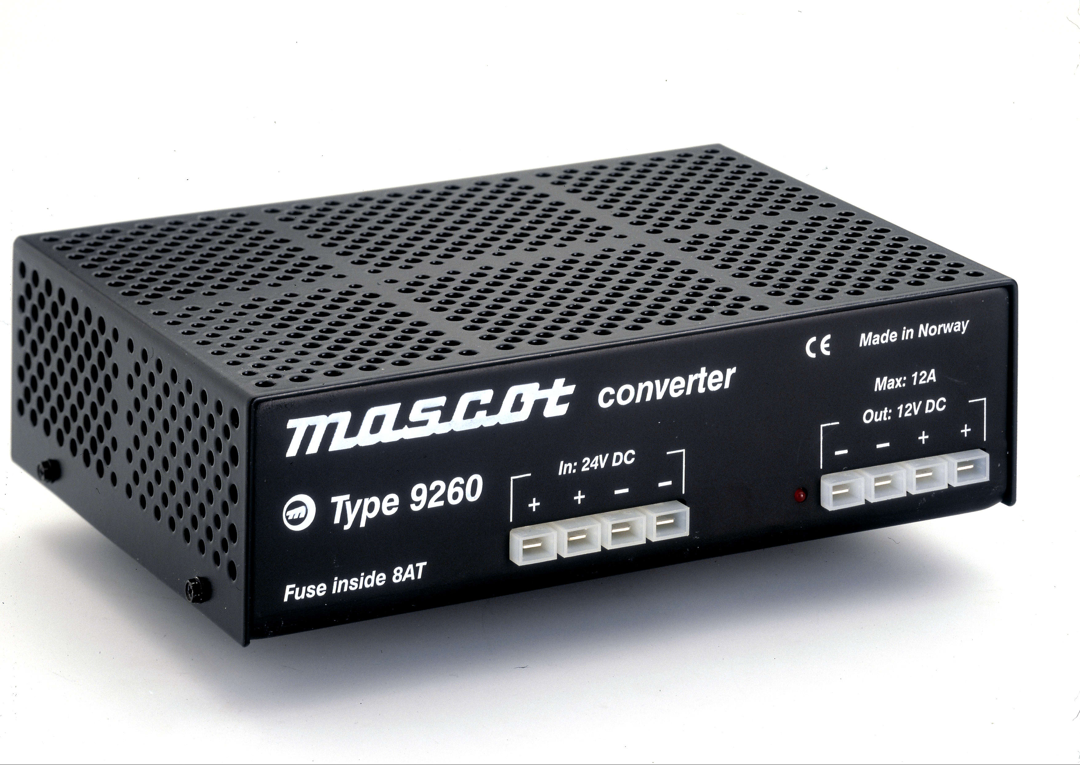 Mascot - 9260 Converter Switch mode - 48/24VDC stablisert - 7A kont./9A kortv - med galvanisk skille
