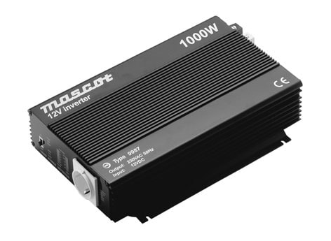 Mascot - 9987 Inverter Modifisert sinus Switch mode - 24VDC/230VAC - maks 1000W - Skruterminaler