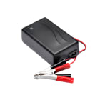 Mascot - 2440 3-Trinns lader for Blybatterier Switch mode - 24VDC 2A - batteriklemmer