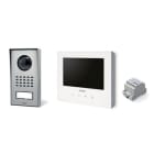 Videx - VIDEX 2W-VK7 VIDEO KIT KOMPLETT KIT VIDEO 2TRÅDS BUS