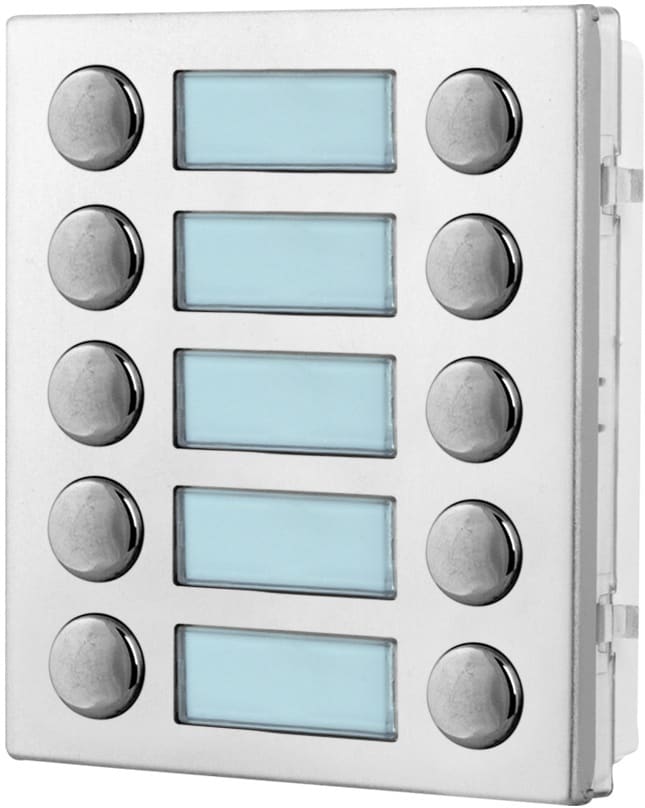Videx - VIDEX 4843D/A MODUL ALU UTVIDERMODUL, 6KNAPP