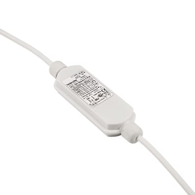 Hide-a-lite - LED driver for konstantstrøm IP54. 350mA max 15W. Monteres på gummikabel.