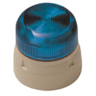 Klaxon - KLAXON FLASHGUARD F. LYS 230VAC/32MA, BLÅ LED, IP65