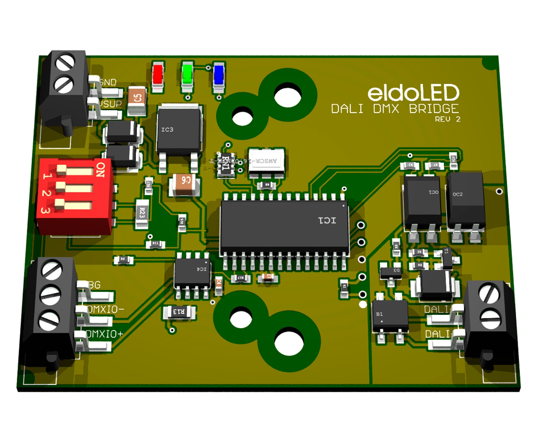 Eldoled - DALI-DMX Bridge 32 kanaler