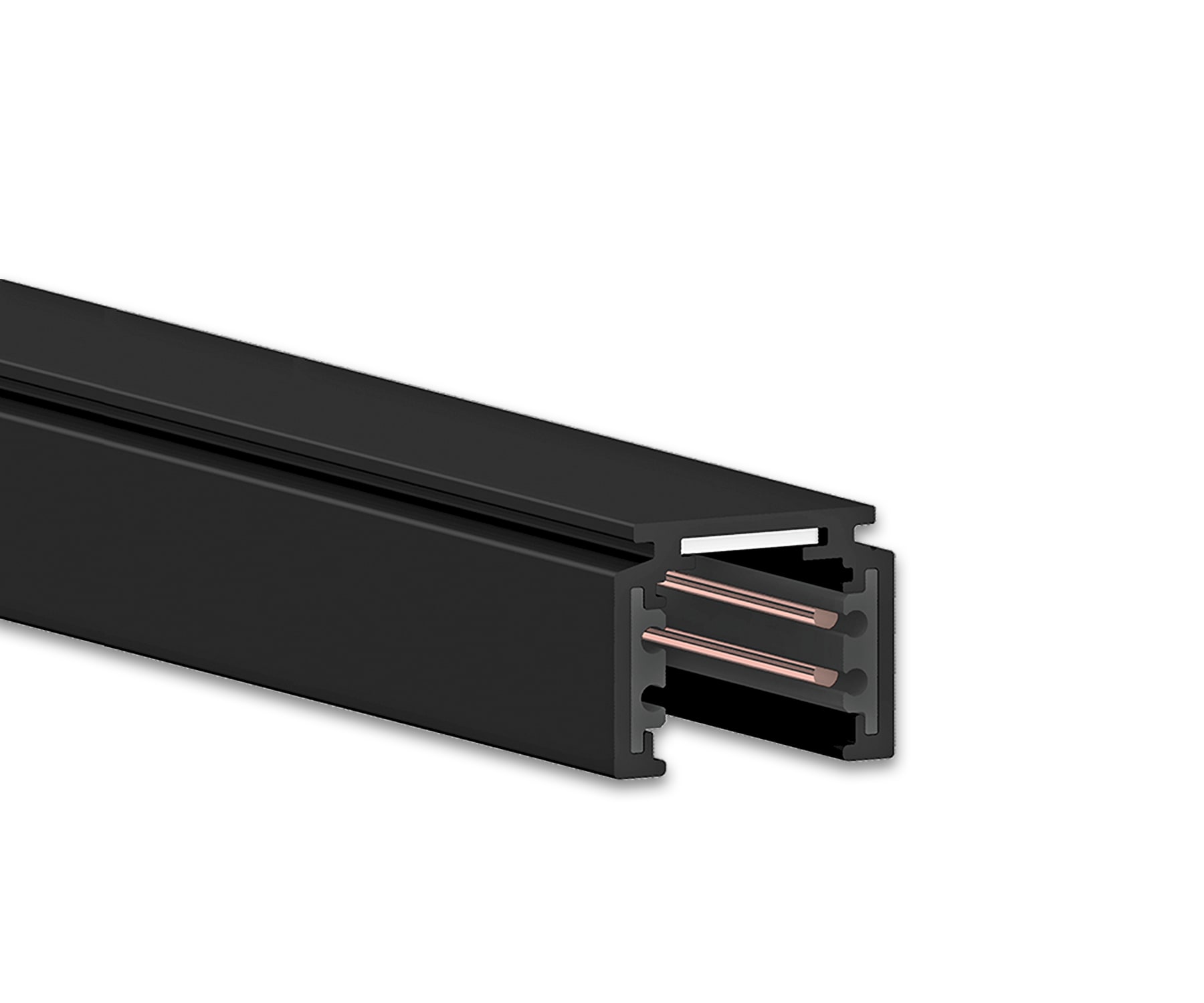 Stucchi - Multisystem DA Strømskinne Sort 3m 