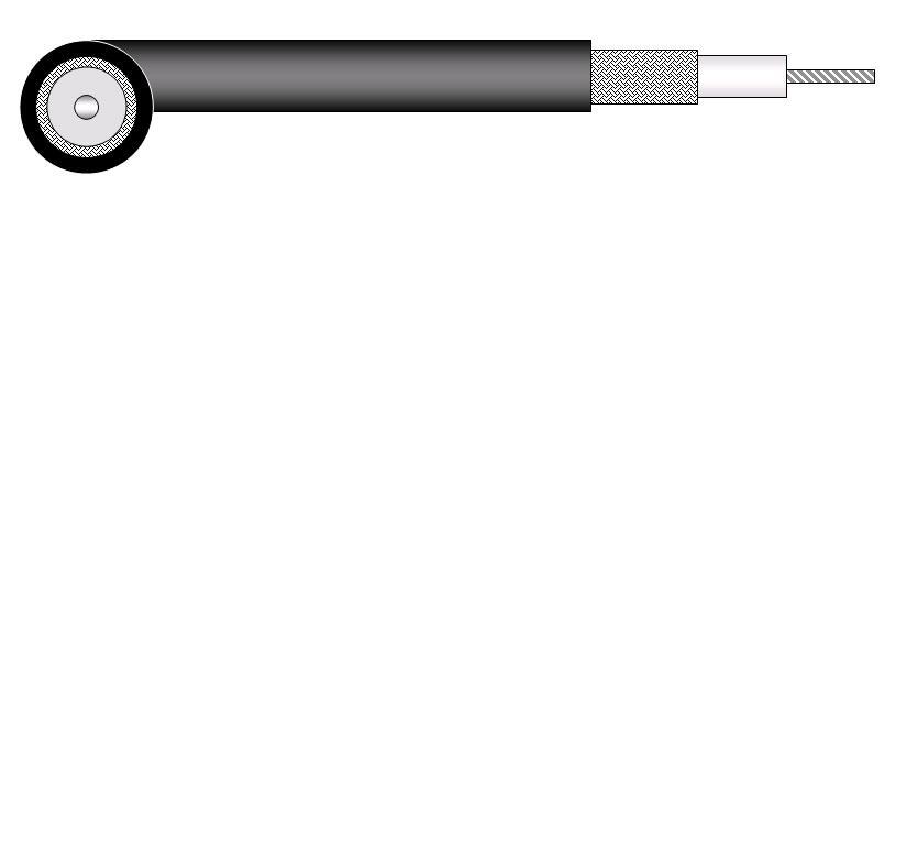 Draka - RG58 C/U Koaks 50 Ohm 500m