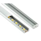 Vanpee - ALUPROFIL SLIM OPAL+KLAR SKJERM 2M HXB=8,9x17,1MM
