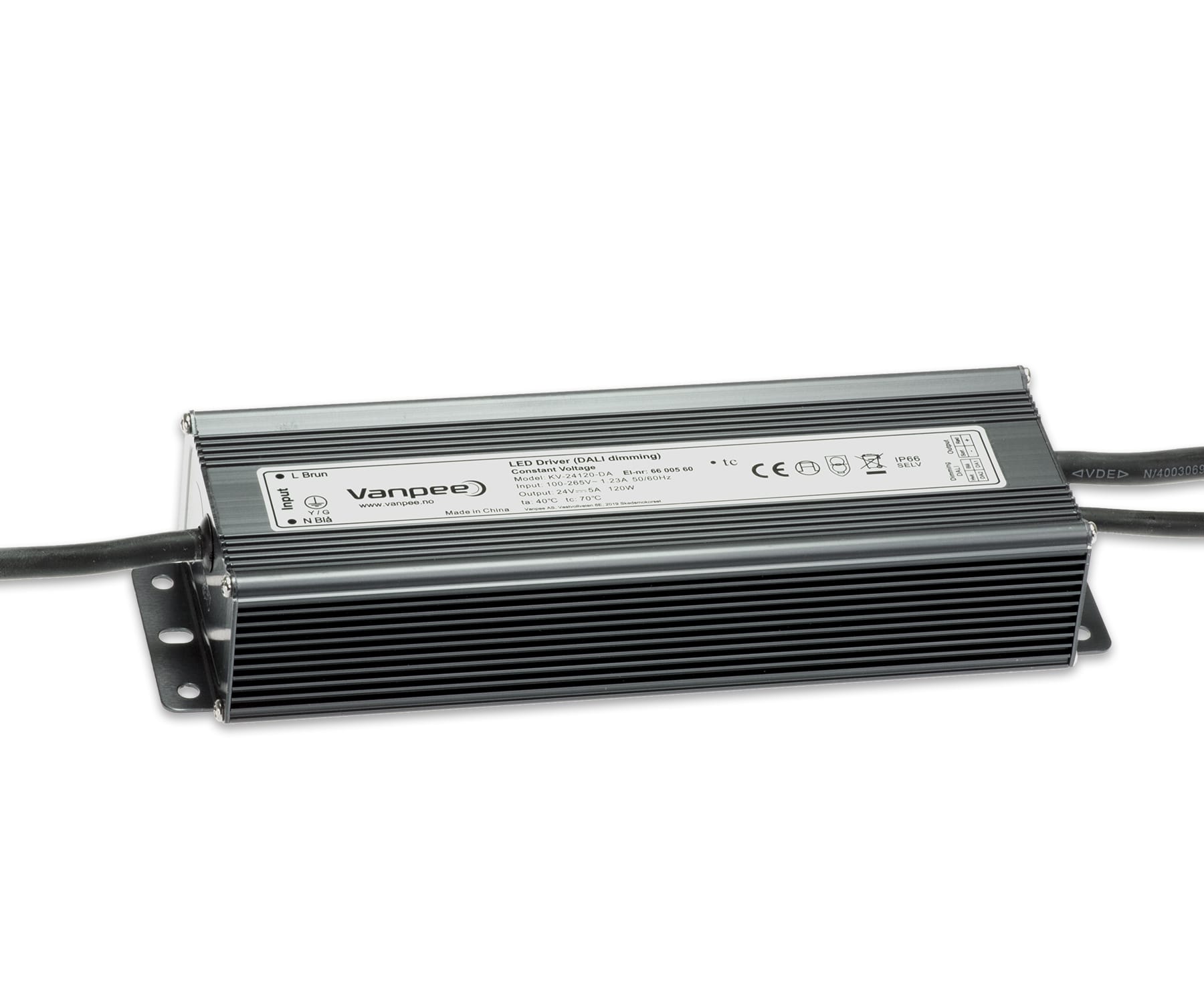 Vanpee - LED Driver Dali 24V/120W IP66