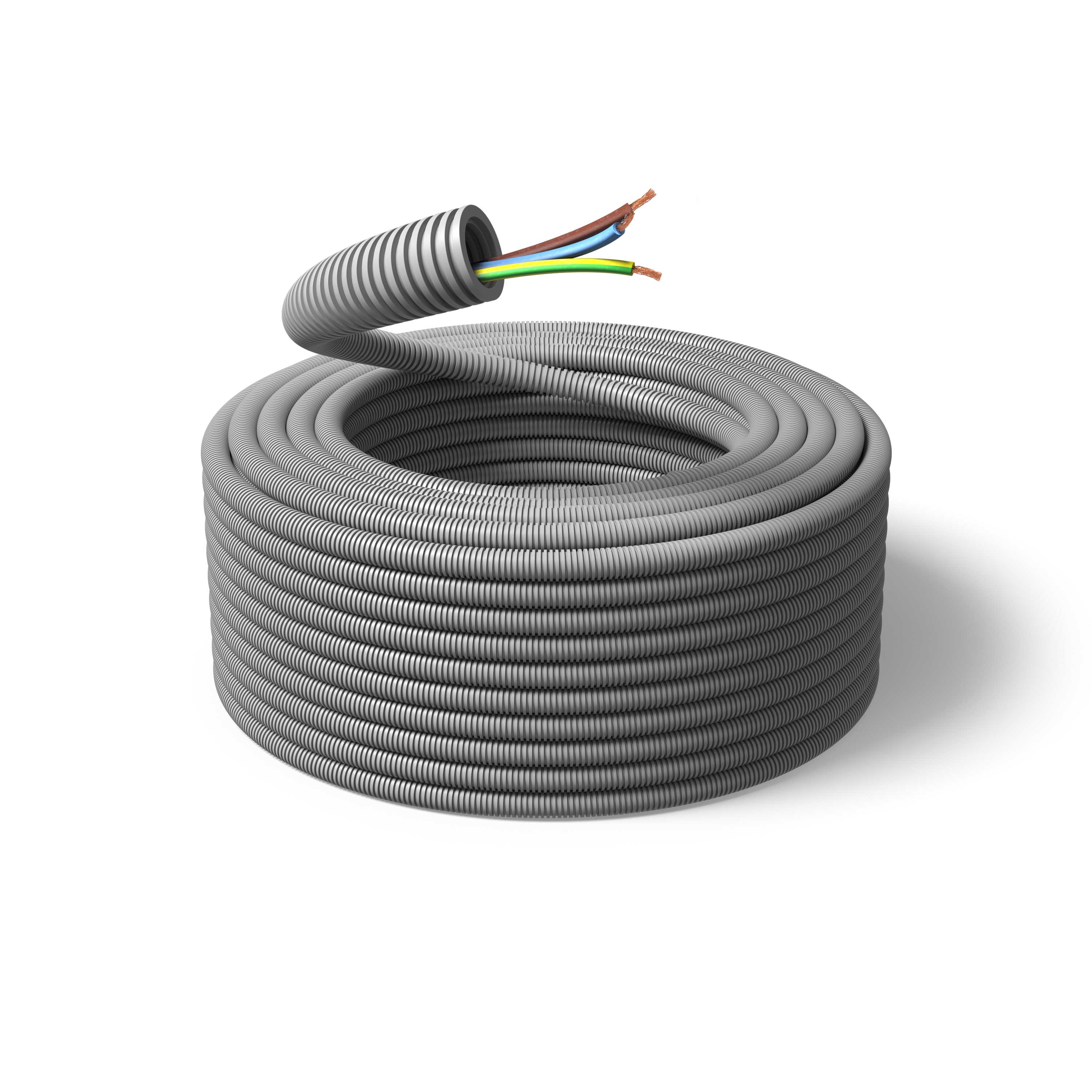 PM Flex - Ferdigtrukket K-rør 16/PN 3G1,5 Ring