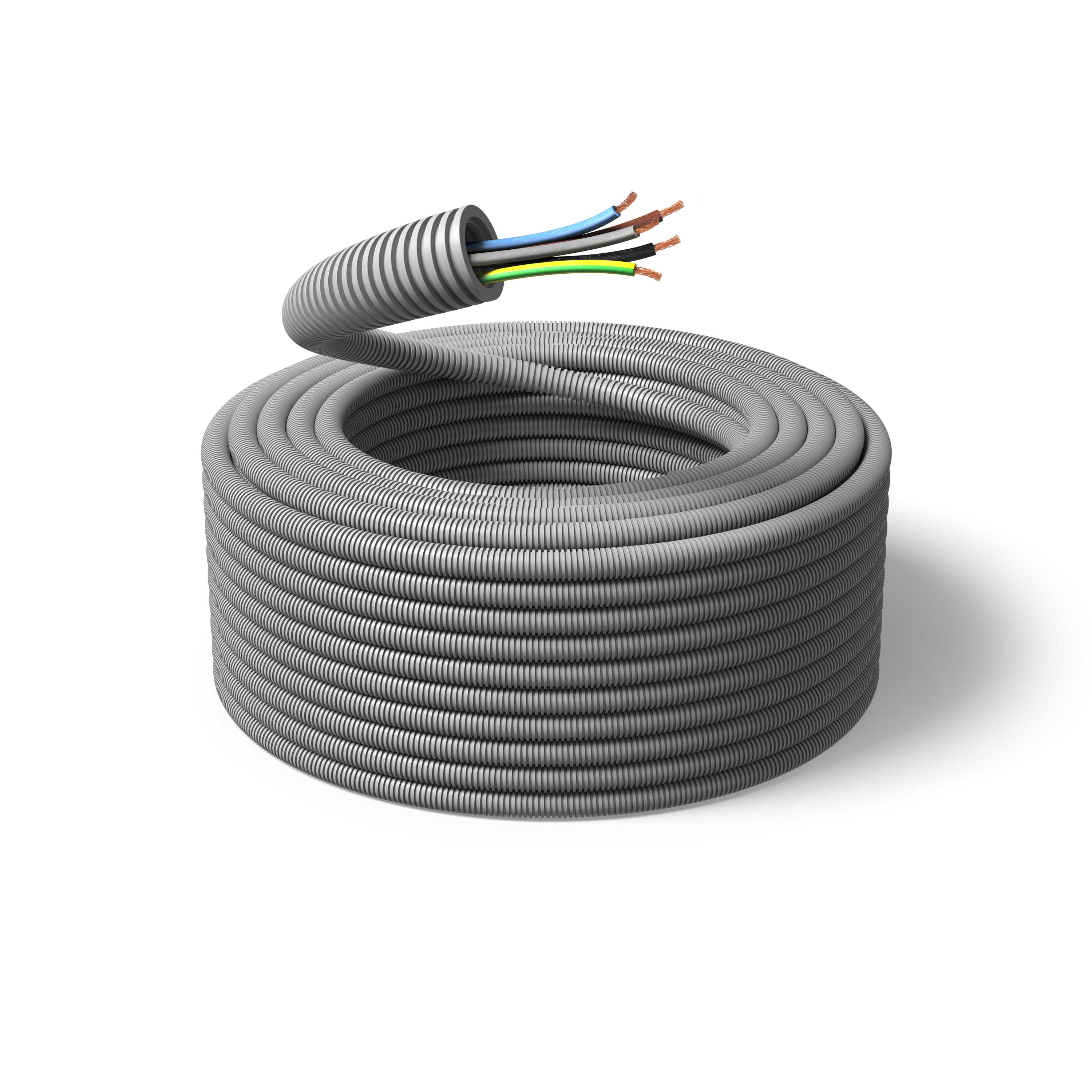 PM Flex - Ferdigtrukket K-rør 20/PN 5G2,5 Ring