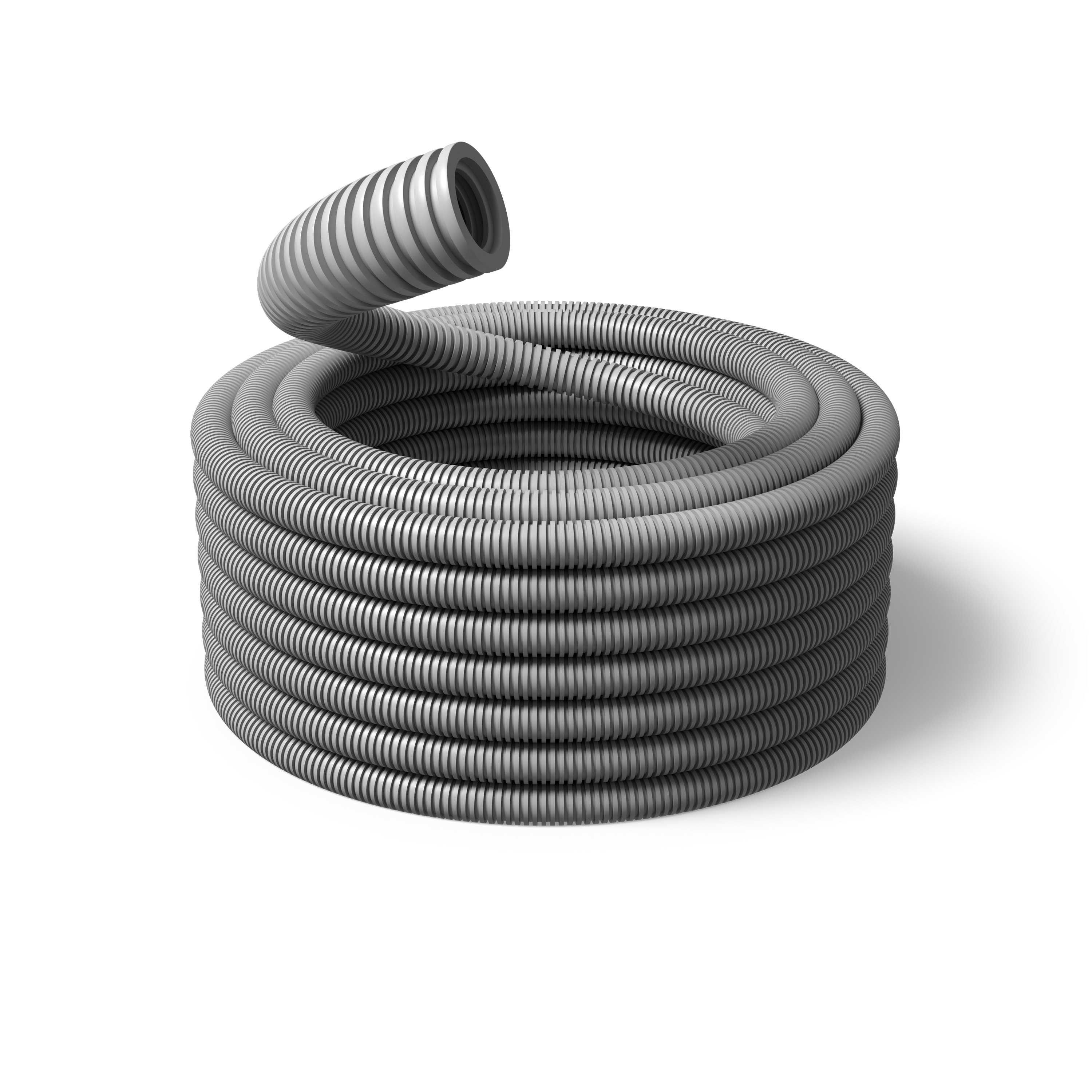 PM Flex - PLASTRØR 40MM KORRUGERT LSZH  K-RØR HALOGENFRI RULL 25M