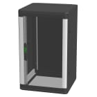 Enoc System - GULVSKAP 19" F1 6610 SORT B600xD600xH1000 20HE