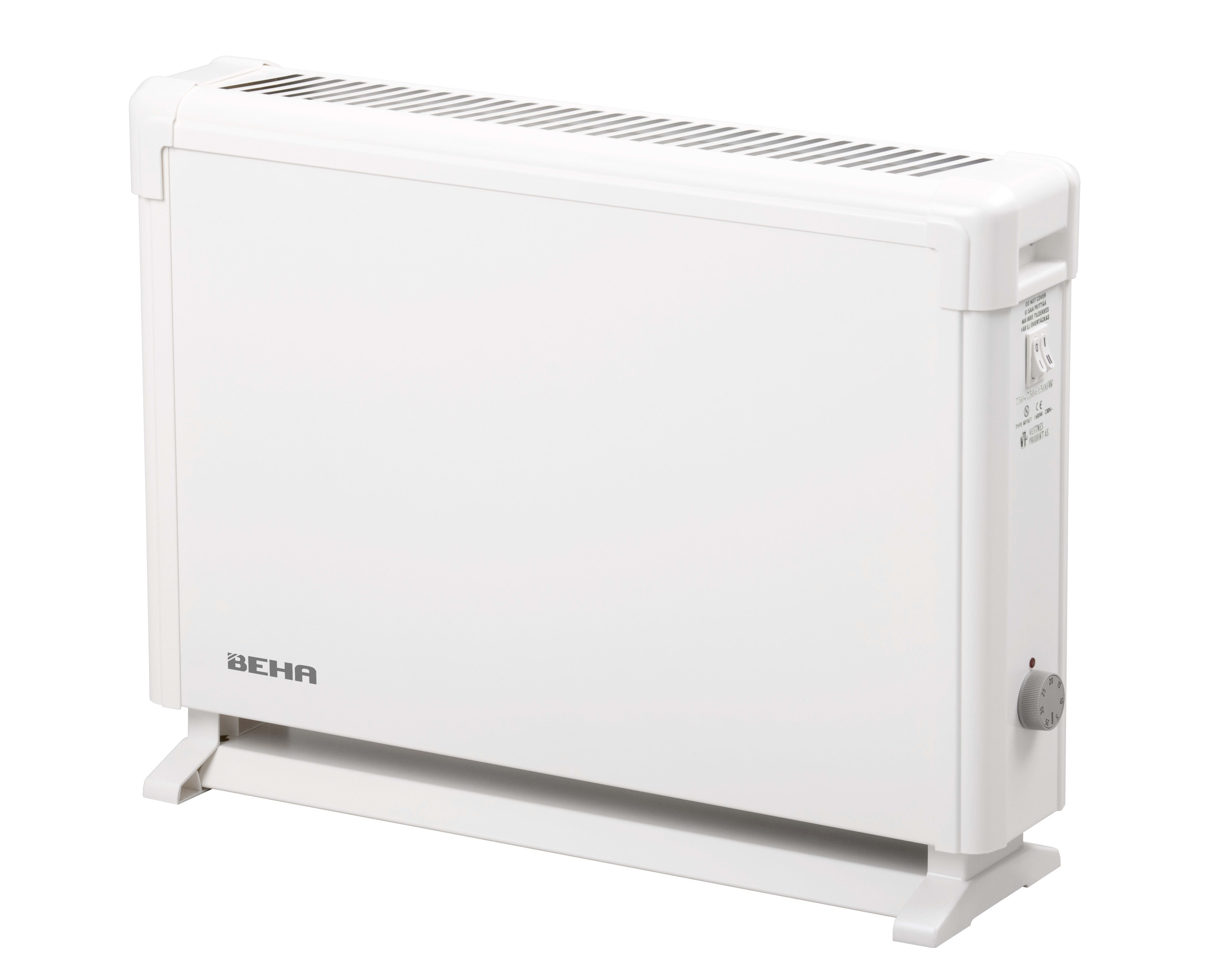 Beha - MILJØ GULVOVN MG1500E 1500W HV